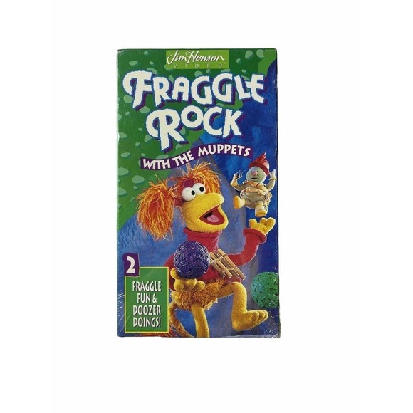 New Old Stock - Fraggle Rock 2 - Fraggle Fun Doozer Doings (VHS, 1993) - Picture 1 of 5